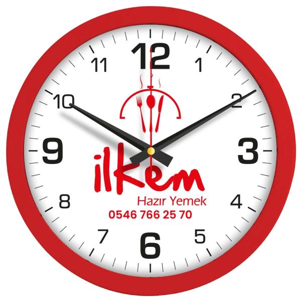 Akuamarin-K Plastik Duvar Saati