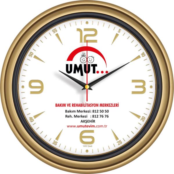 V30-522-AV Plastik Duvar Saati