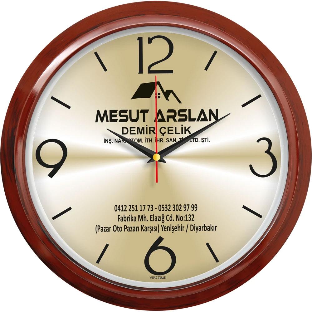 V30-606-AH Plastik Duvar Saati