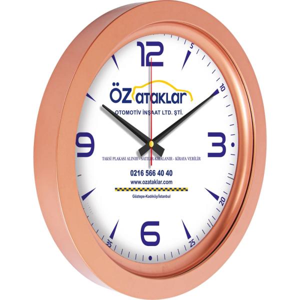 V30-741-B Metalize Duvar Saati