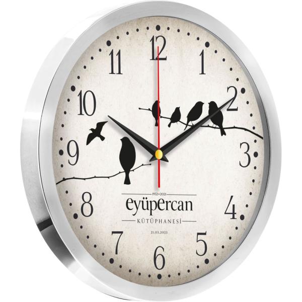 Capella-B Metal Duvar Saati