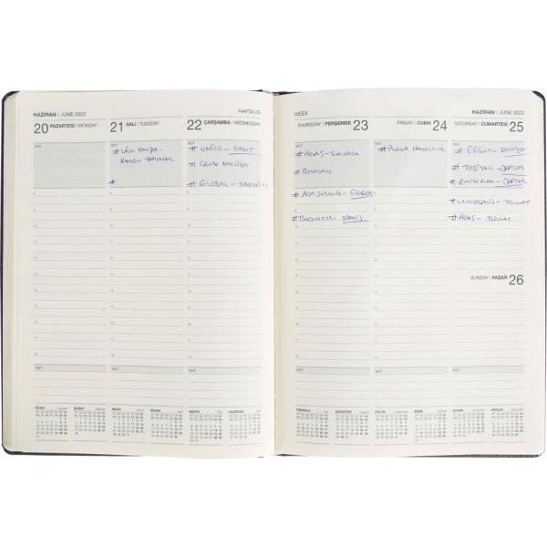 Darıca-DS Dikişli Haftalık Ajanda