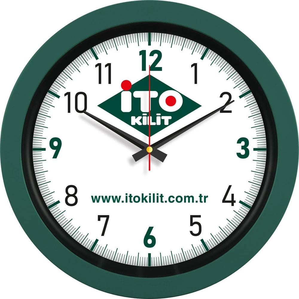 Amazonit-HYSL Plastik Duvar Saati