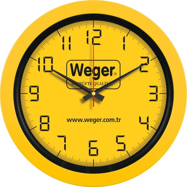 Amazonit-SR Plastik Duvar Saati